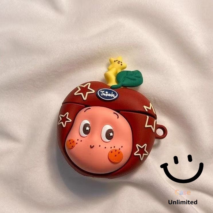 สําหรับ QPLUS Stereo BT24 เคส Case หูฟังกรณีบุคลิกภาพสนุกจําลองเกี๊ยว