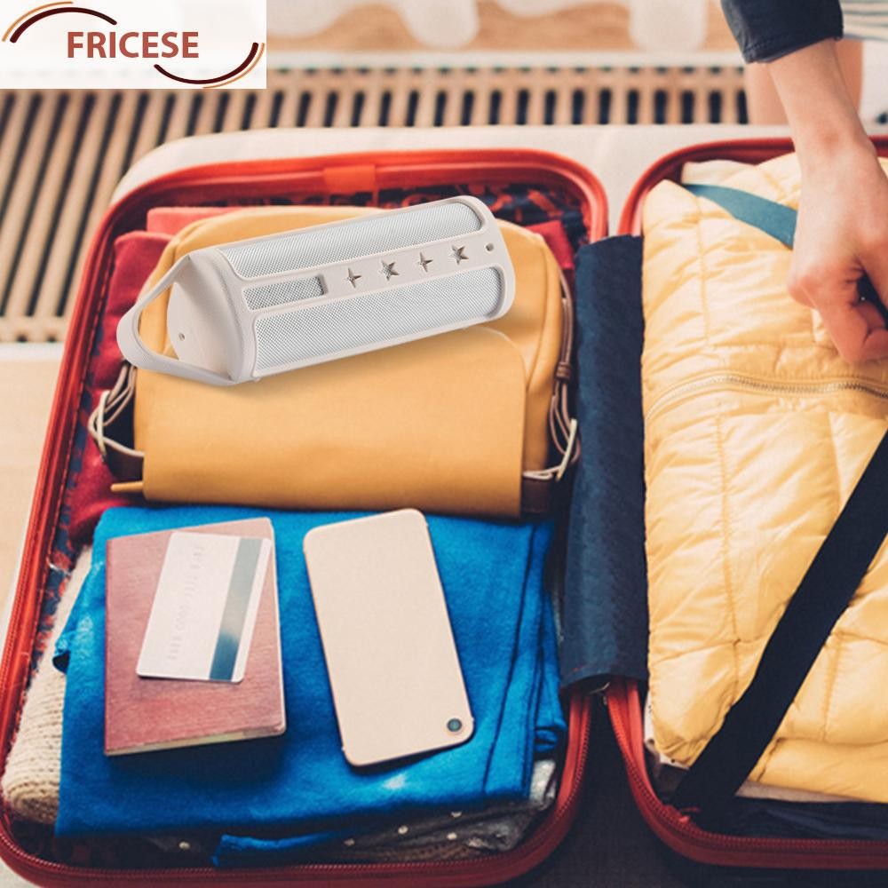 เคสซิลิโคนฝาครอบป้องกันพร้อมกระเป๋าใส่คาราบิเนอร์กันกระแทกป้องกันรอยขีดข่วนปลอกผิวนุ่มสําหรับ Sonos 