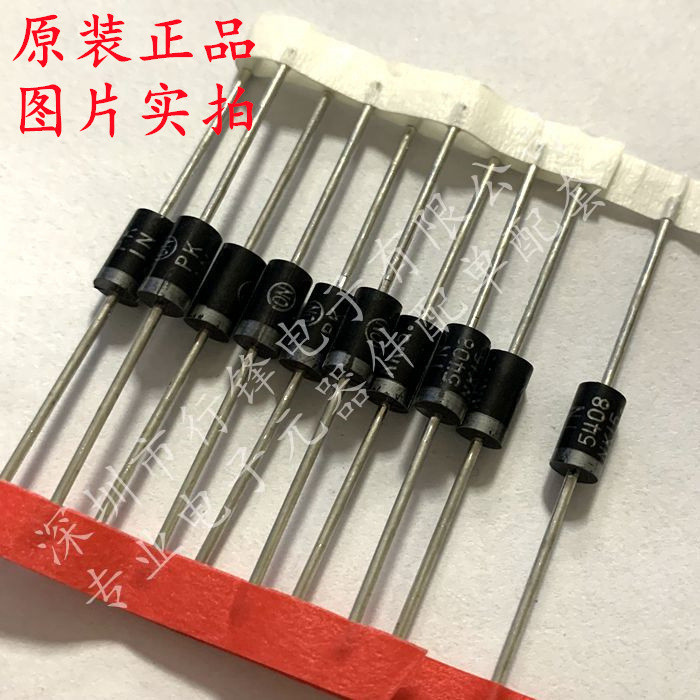 1N5408RLG 3A Universal Diode 1N5408 DO-201 การพิมพ์หน้าจอ 5408 ยี่ห้อใหม่