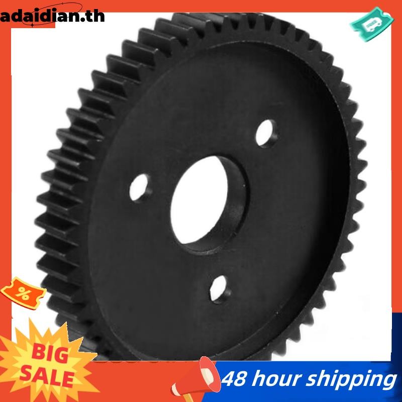 54T เกียร์มอเตอร์เหล็กแข็งสําหรับ Traxxas Slash E- Summit 1/10 RC รถสีดํา