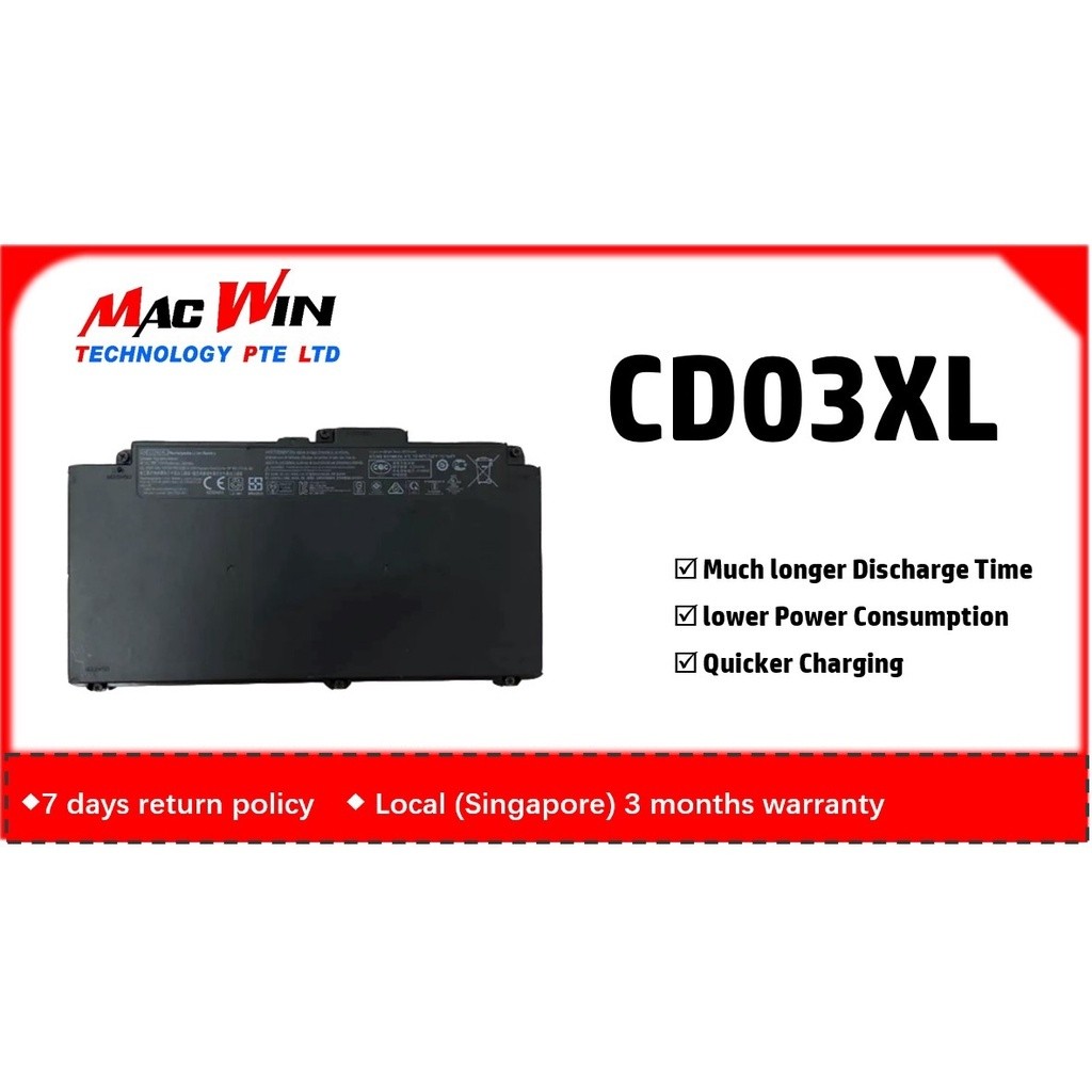 CD03XL แบตเตอรี่แล็ปท็อปใช้งานร่วมกับ HP ProBook 640 645 650 G4 G5 650 G7 Series HSTNNLB8F HSTNNIB8B