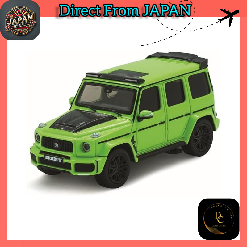 【Almost Real】Brabus G-Class Mercedes-AMG G63-2020 - Alien Green 1/64 Scale Finished Model Car 660501