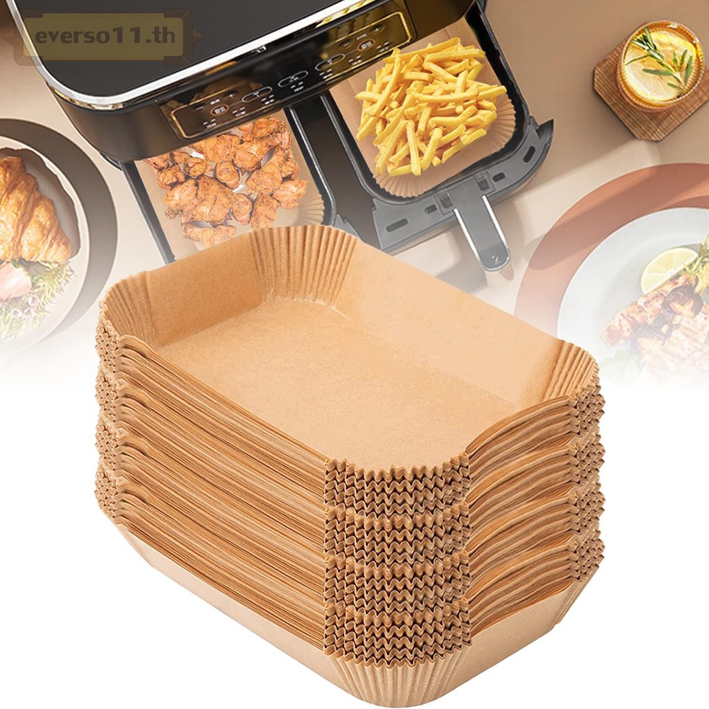 300 ชิ้น Air Fryer กระดาษ Non Stick Air Fryer Baking Liner น้ํามัน Air Fryer Liner สําหรับอบย่าง SHO