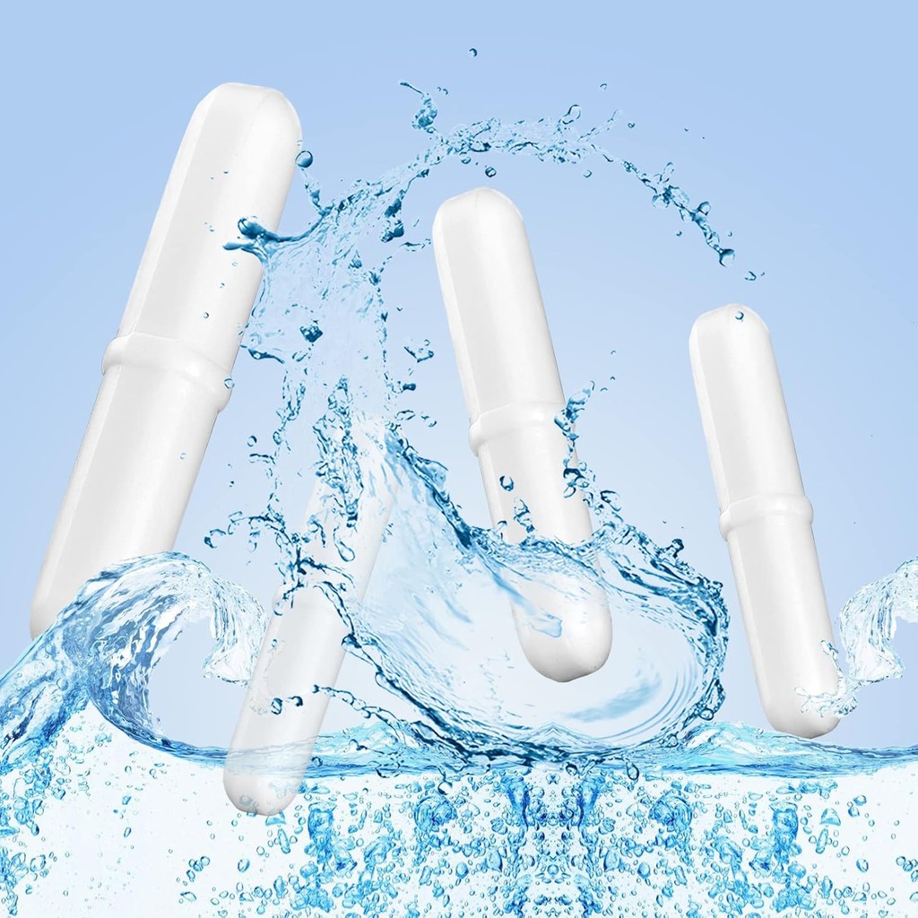 LABALPHA 6 ชิ้น PTFE Magnetic Stirrer Mixer Stir Bar, Magnetic Stir Bar 50 มม./1.96 นิ้ว JQE0