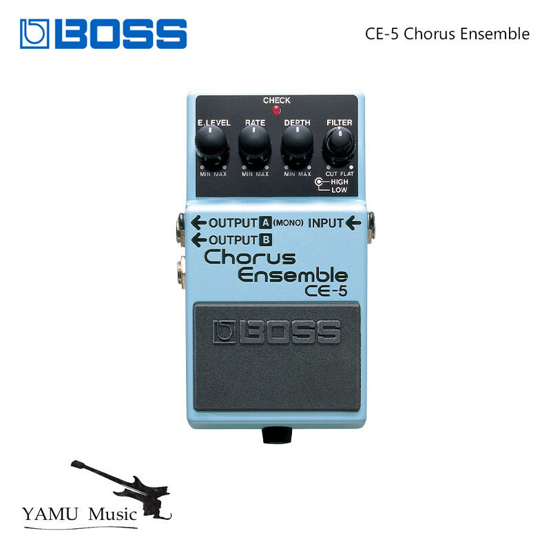 Boss CE5 สเตอริโอ Chorus Ensemble Professional กีตาร์เหยียบกีตาร์อุปกรณ์เสริม CE 5