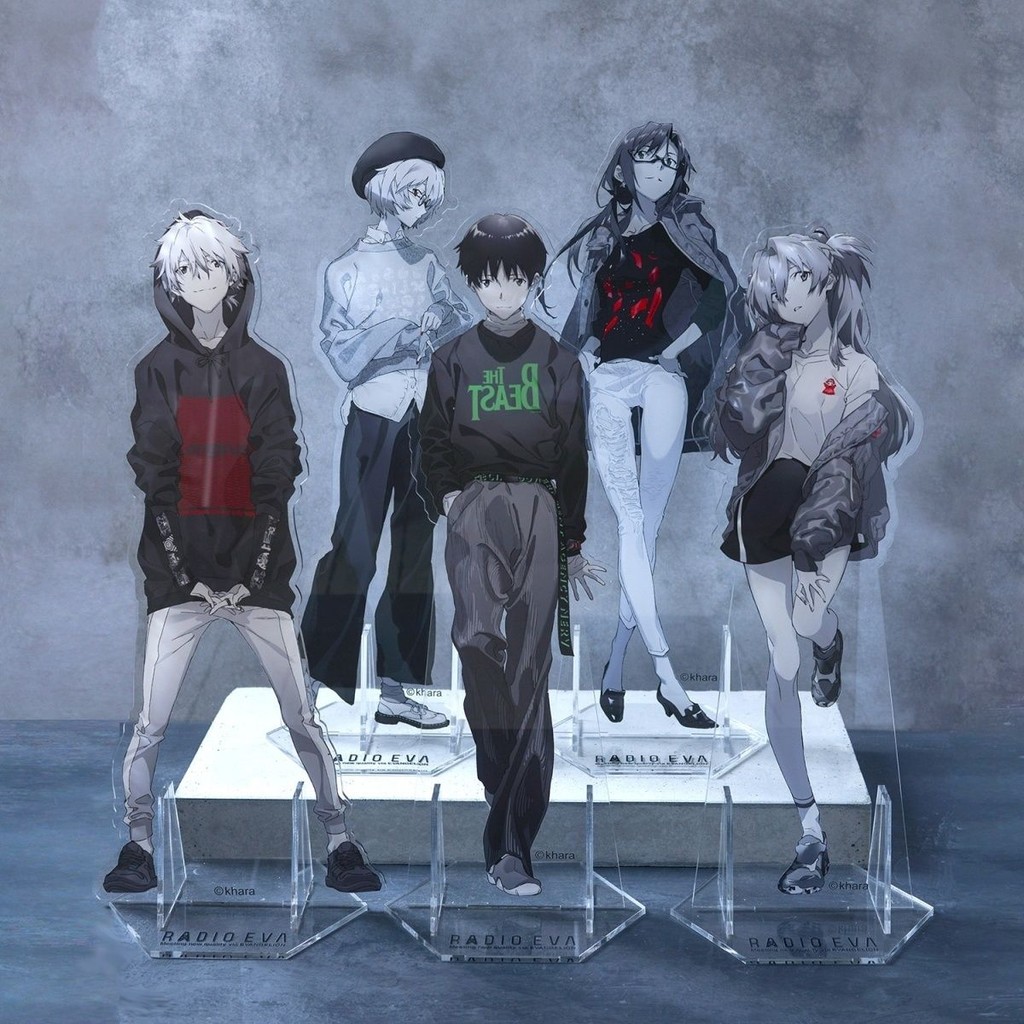 EVA Neon Genesis Evangelion สินค้าอะคริลิค Asuka Stand เครื่องประดับ Shinji Ayay Polly