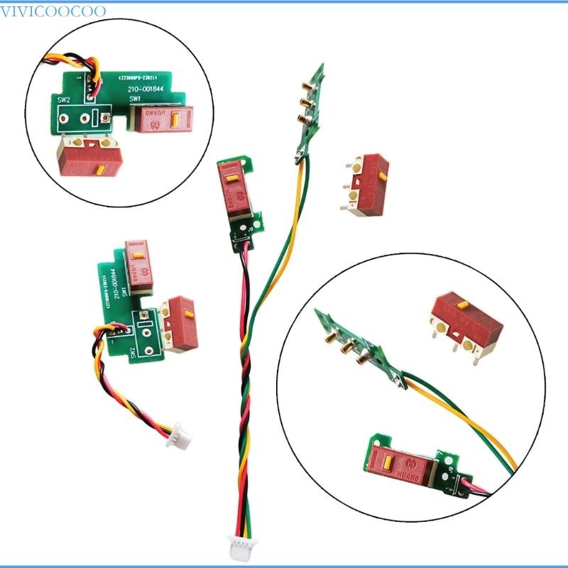 VIVI Mouse อะไหล่ซ่อมสําหรับ G304 G305 เมาส์สําหรับเล่นเกม MicroSwitch ปุ่มสายบอร์ด