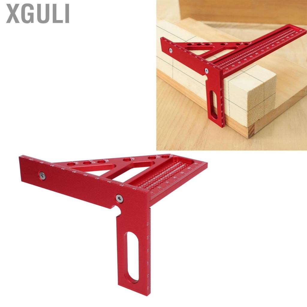 Xguli Xguli-th Triangle Ruler Multifunctional 3D Multi-Angle Measuring Woodworking Aluminium Alloy