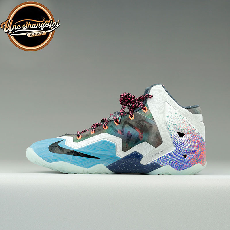 มหาวิทยาลัยไนโตรเจนเหนือ Nike What The LBJ 11 LeBrown James Mandarin Duck 650884-400