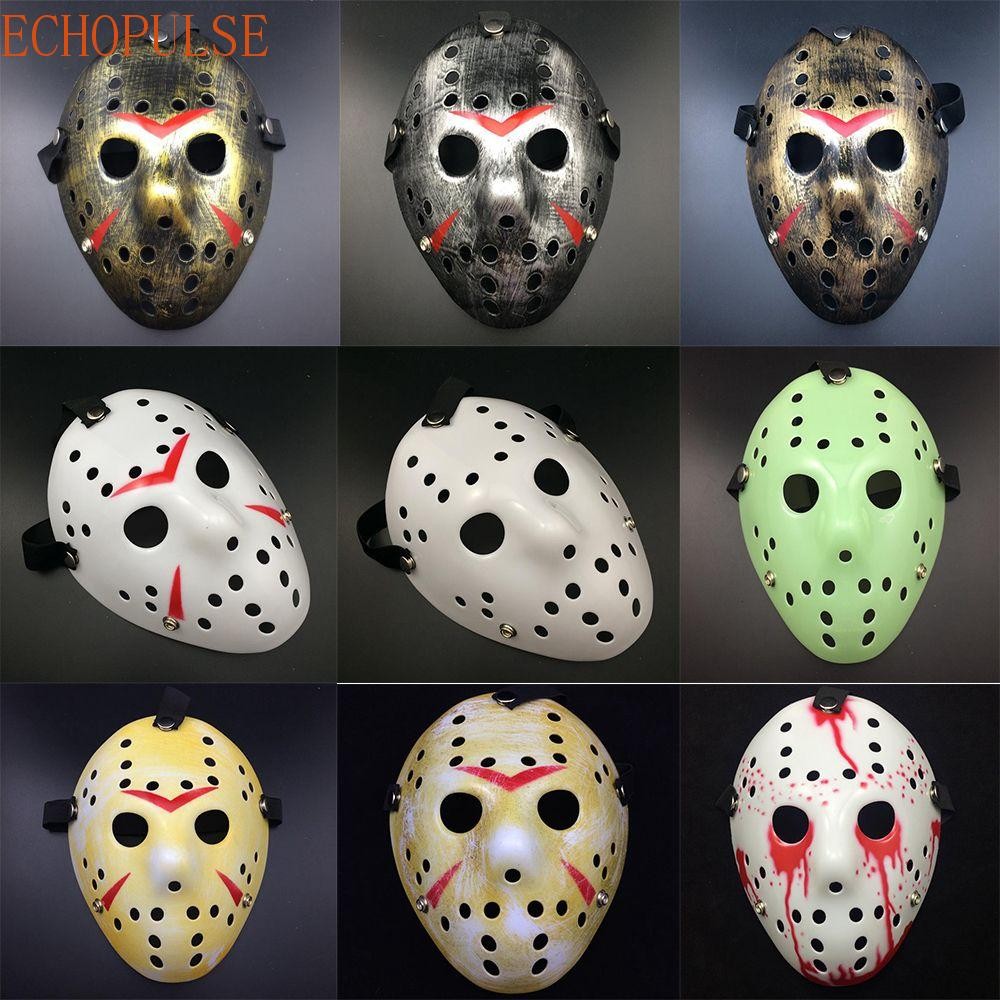 ECHOPULSE Masquerade Mask Face Cover Hockey เครื่องแต่งกาย PARTY Festival Party Party Eye Mask Jason