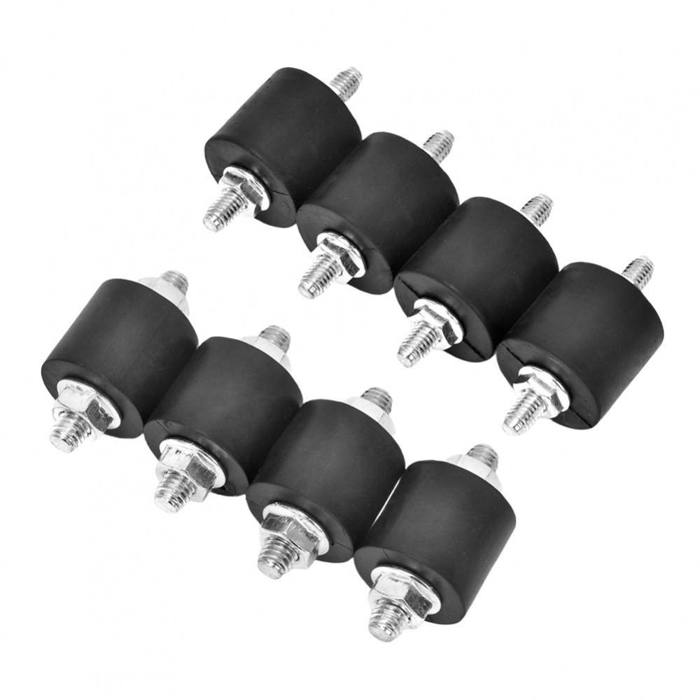 Vibration Isolator Mounts M6 M8 ยางสําหรับลดเสียงรบกวนและติดตั้งง่าย