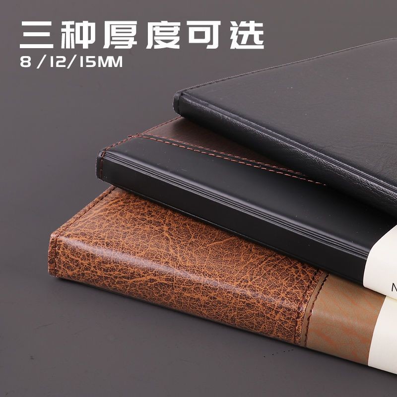 2025 Chenguang Business Leather Notebook Simple Office a5 Retro หนา 18k Notebook College Student Not