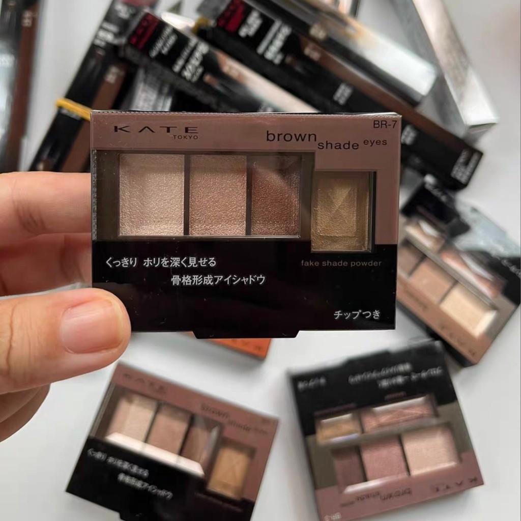 พาเลทตา อายแชโดว์ eyeshadow KATE Out-of-Print Classic Kate Backbone Brown Shadow Double-Effect อายแช