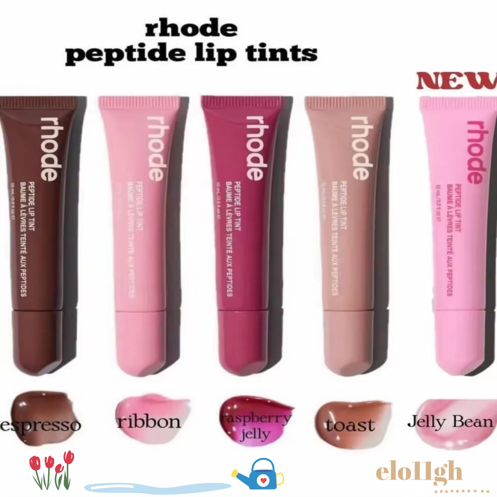 ELOGH Lip Gloss, ลิปสติกให้ความชุ่มชื้น, Shiny Rhode Liquid Lip Glaze