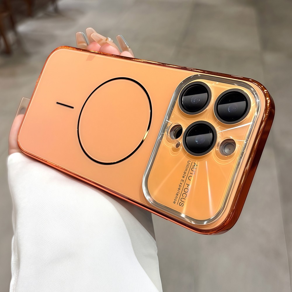 เคสโทรศัพท์แม่เหล็กหน้าต่างขนาดใหญ่สําหรับ ไอโฟน อากาศ 17 มือโปร สูงสุด 12 13 14 15 16 มือโปร สูงสุด รวมทุกอย่างกันกระแทกเปลือกแข็งเคสป้องกันโทรศัพ