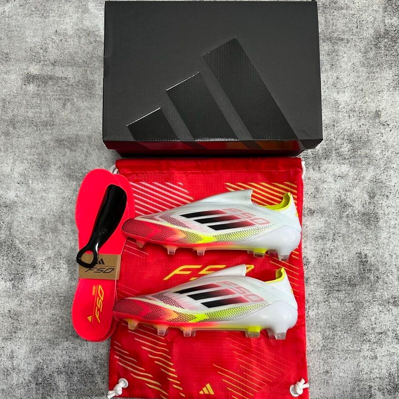 F50 Elite LL FG Yamar รองเท้าฟุตบอลหญ้าธรรมชาติไร้ลูกไม้ IE1214 TPSC