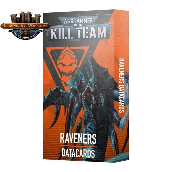 (GWพร้อมส่ง) WARHAMMER: KILL TEAM: DATACARDS: RAVENERS (ENG) การ์ดประกอบการเล่น