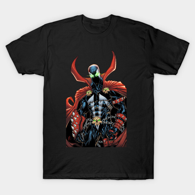 เสื้อยืด Vintage SPAWN T-Shirt แท้ Cotton 100% การ์ตูน ไม่ย้วย เกาหลี น่ารัก ดับกลิ่น+ต้านเชื้อ