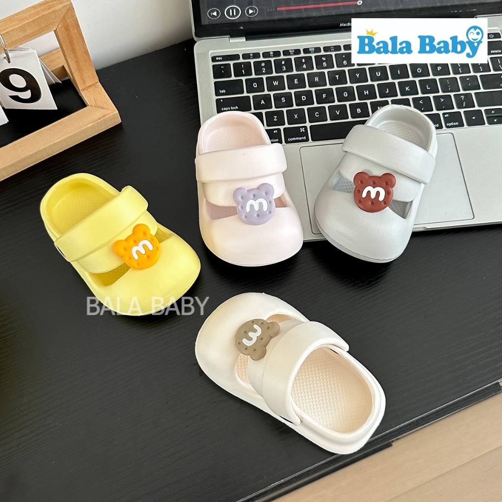 รองเท้าแตะเด็ก รองเท้ารัดส้น หัวโต วัสดุEVA น้ำหนักเบา DDX59 - รูปที่ 5