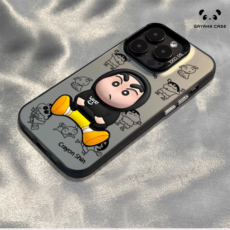 Q461 น่ารัก Shinchan สําหรับ Samsung A55 5G A16 A05S A15 A06 A35 A05 A14 A13 A04E A54 A52 A12 A51 กร