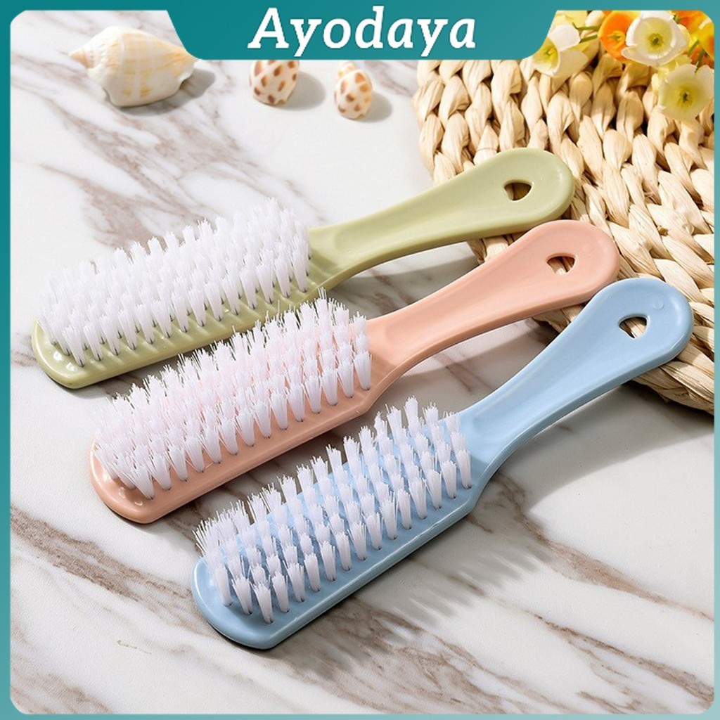 Ayo แปรงขัดรองเท้า แปรงพลาสติกอเนกประสงค์   ทำความสะอาด Small Brush