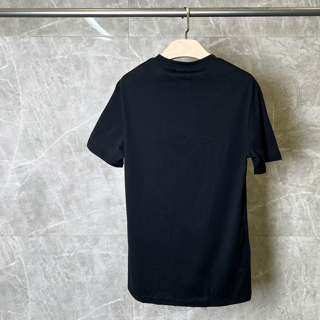 เสื้อยืดคอกลมแขนสั้น SANQIAN LIANGPIN BALMAIN สำหรับใส่ลำลองในวันหยุด BRMF15270