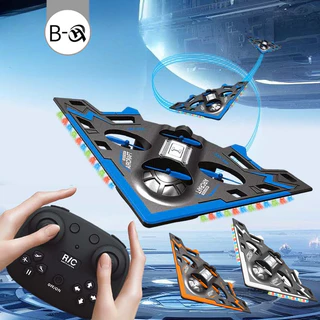 BHQ เครื่องบินควบคุมระยะไกล โดรน 4 แกน หมุน 360 °สามารถพลิกได้ ไฟ LED วัสดุ EPP ทนทานต่อการแตก