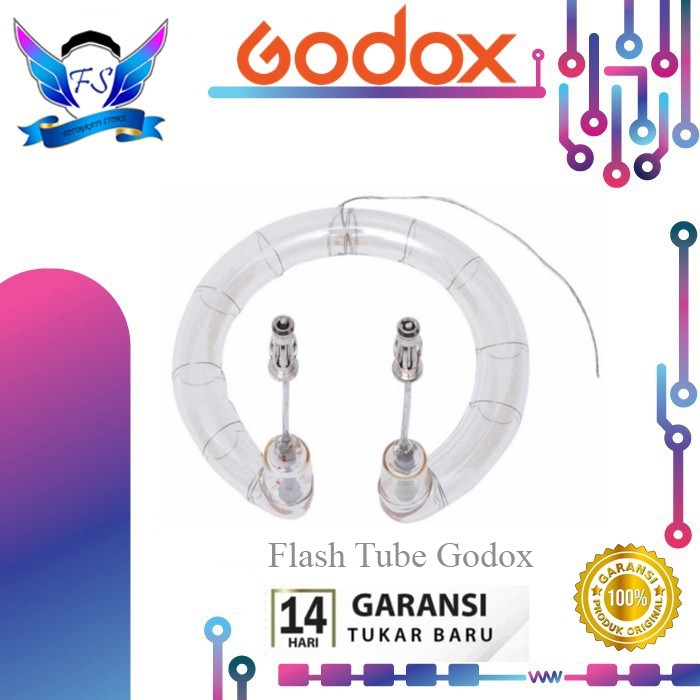 Godox หลอดแฟลชสําหรับ DS300 DE300 DE300II SK300 SK300II SK400 SK400II