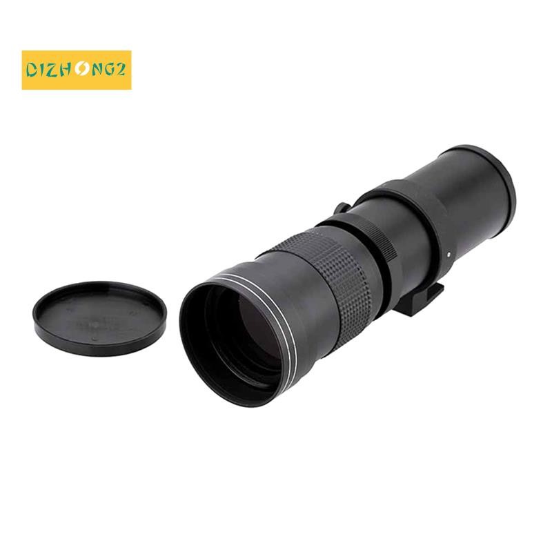 [dizhong2] 420-800mm F8.3-16 Super Telephoto Zoom Lens สําหรับ, Manual Focus F