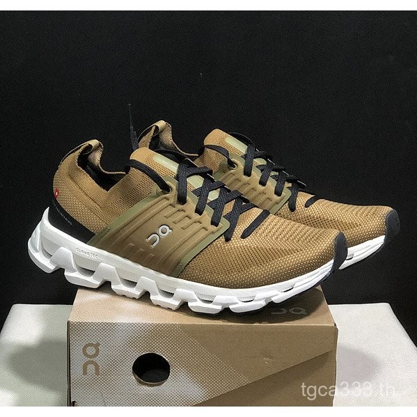 On Cloudswift 3 รองเท้าวิ่งสําหรับผู้ชายผู้หญิงรองเท้ากีฬากันกระแทกมืออาชีพ 1E7A