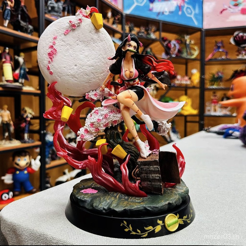 8Q0A ขนาดเล็กเลือดเลือด Midouzi Hand-Made Demon Slayer Rubiks Cube ประตูห้องครัว Demonization Puppet