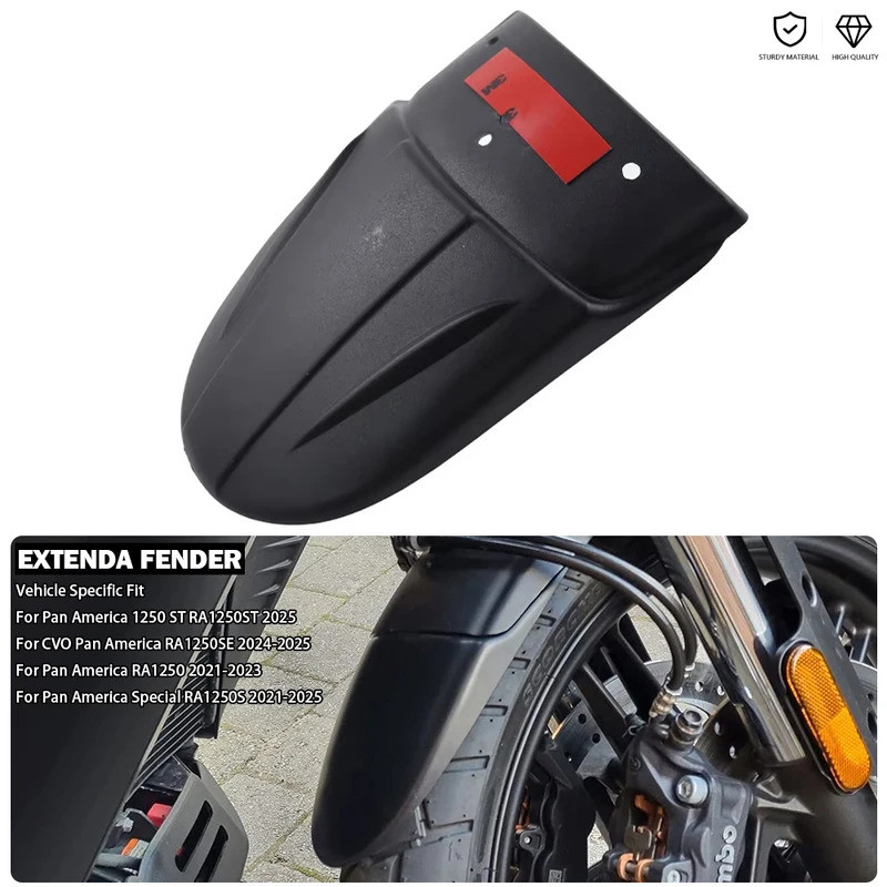 ด้านหน้า Mudguard Extension Extendeda Fender Fit สําหรับ Harley Pan America 1250 ST RA1250ST พิเศษ R