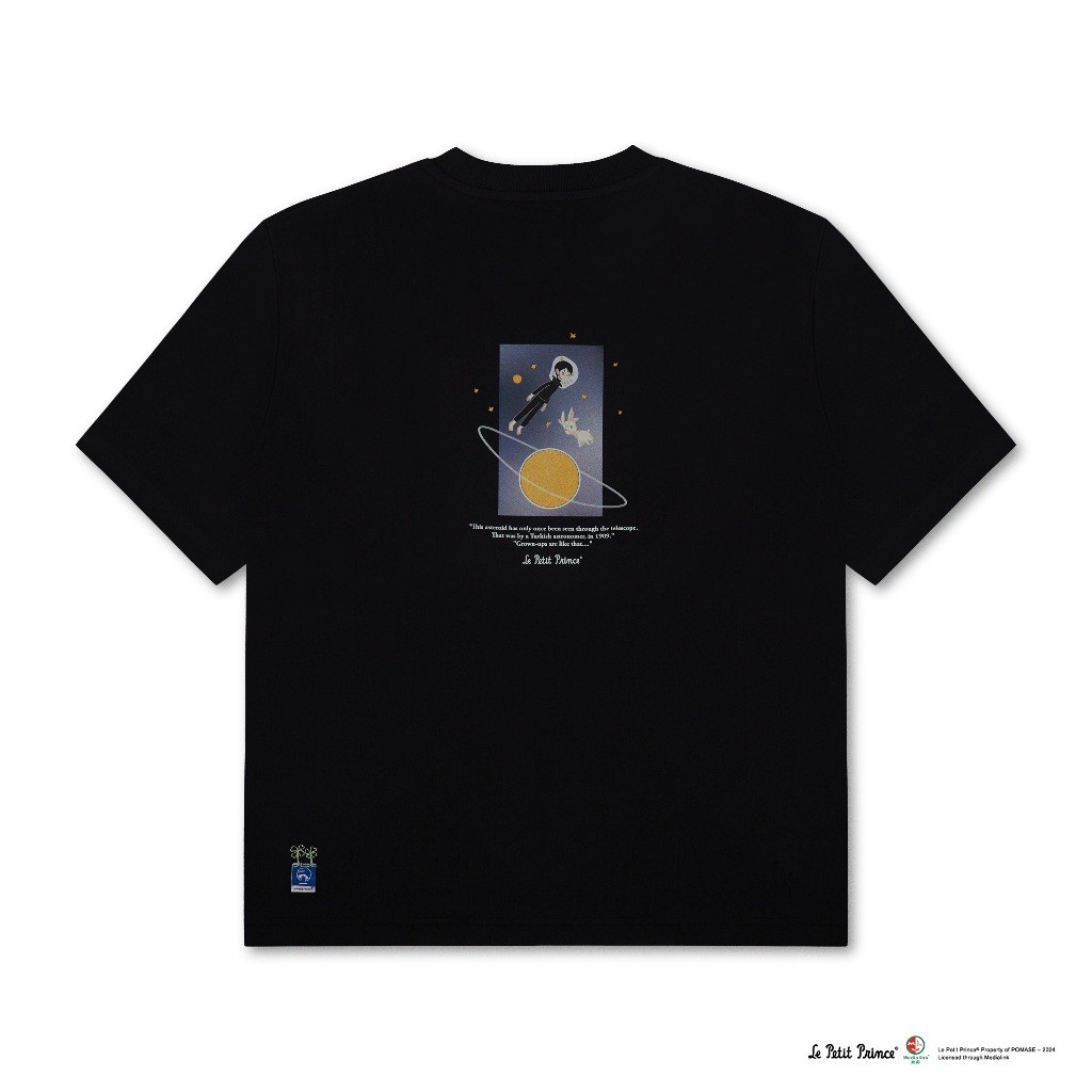 STA.STA.olulo tee เสื้อยืดโอเวอร์ไซซ์ ลาย B-612 (B-612 Oversize T-Shirt - olulo x Little Prince)