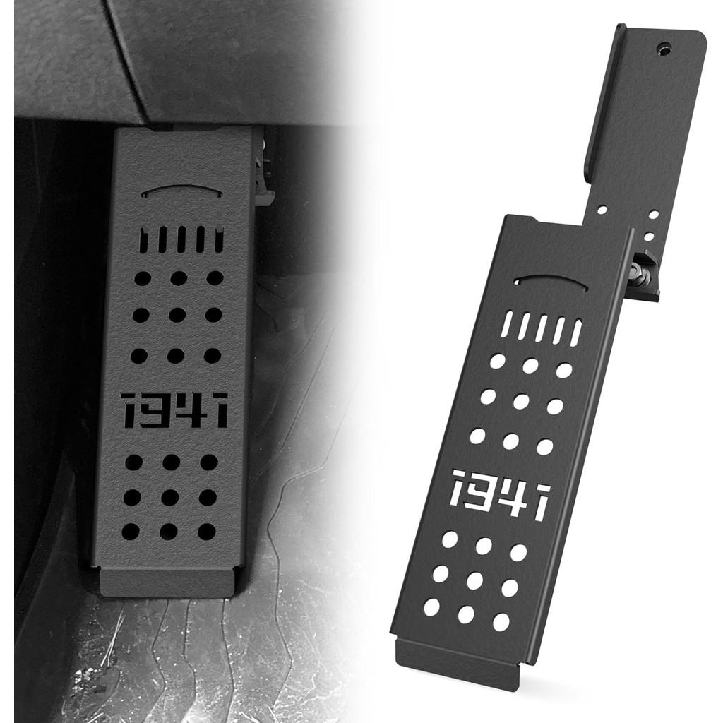 ไดร์เวอร์เหล็กด้านข้าง Dead Pedal ด้านซ้ายเท้า Kick แผงใช้งานร่วมกับ 2018 2019 2020 2021 2022 2023 2