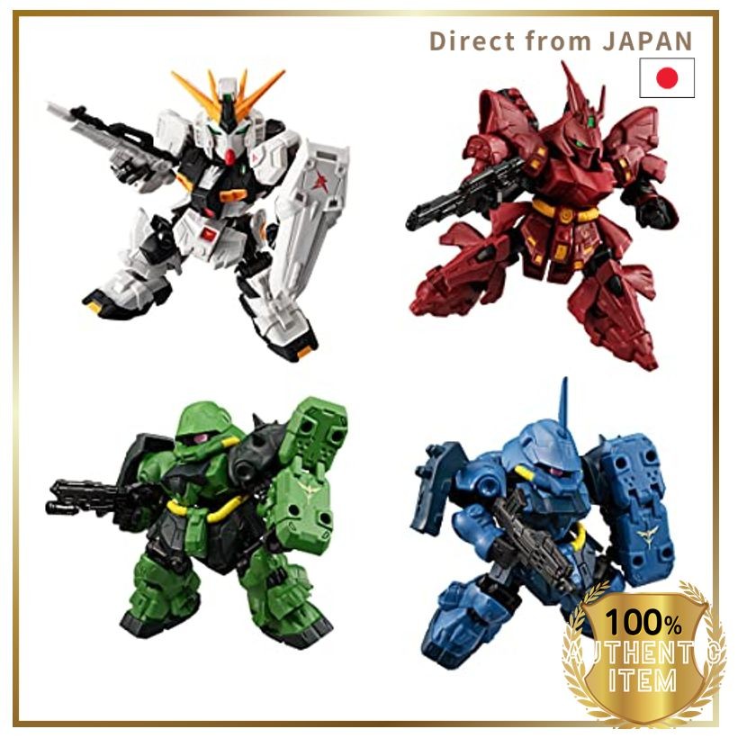 MOBILITY JOINT GUNDAM VOL.2 ชุด 10 ชิ้น ขนมและหมากฝรั่ง Gundam Char's Counterattack