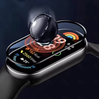 ป้องกัน Gores โค้ง 3D กระจกนิรภัย / ไฮโดรเจล TPU ฟิล์มอ่อนสำหรับ for MiBand 10 9 8 ป้องกันหน้าจอสำหรับ Miband 10 9 8 NFC
