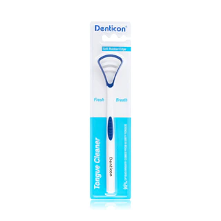 Denticon Tongue Cleaner [Random Color] เดนติคอน อุปกรณ์ทำความสะอาดลิ้น 3 ระดับ.