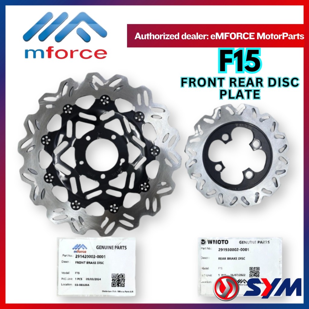 WMOTO F15 F15i จานดิสก์เบรกหน้าหน้าสําหรับกระทะ WMOTO