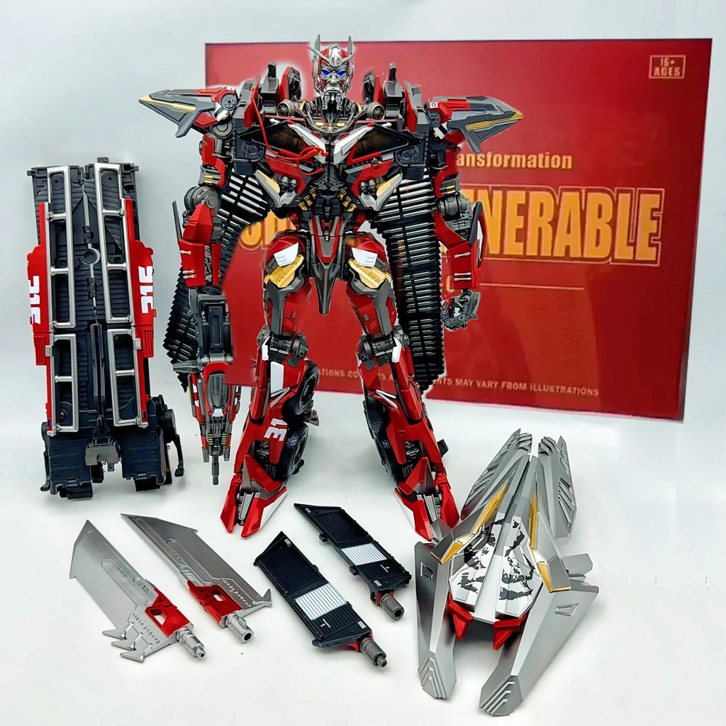 BMB Transformation OV-01 Sentinel Prime Oversize Alloy OV KO SS61 รถดับเพลิงภาพยนตร์ Action Figure ห