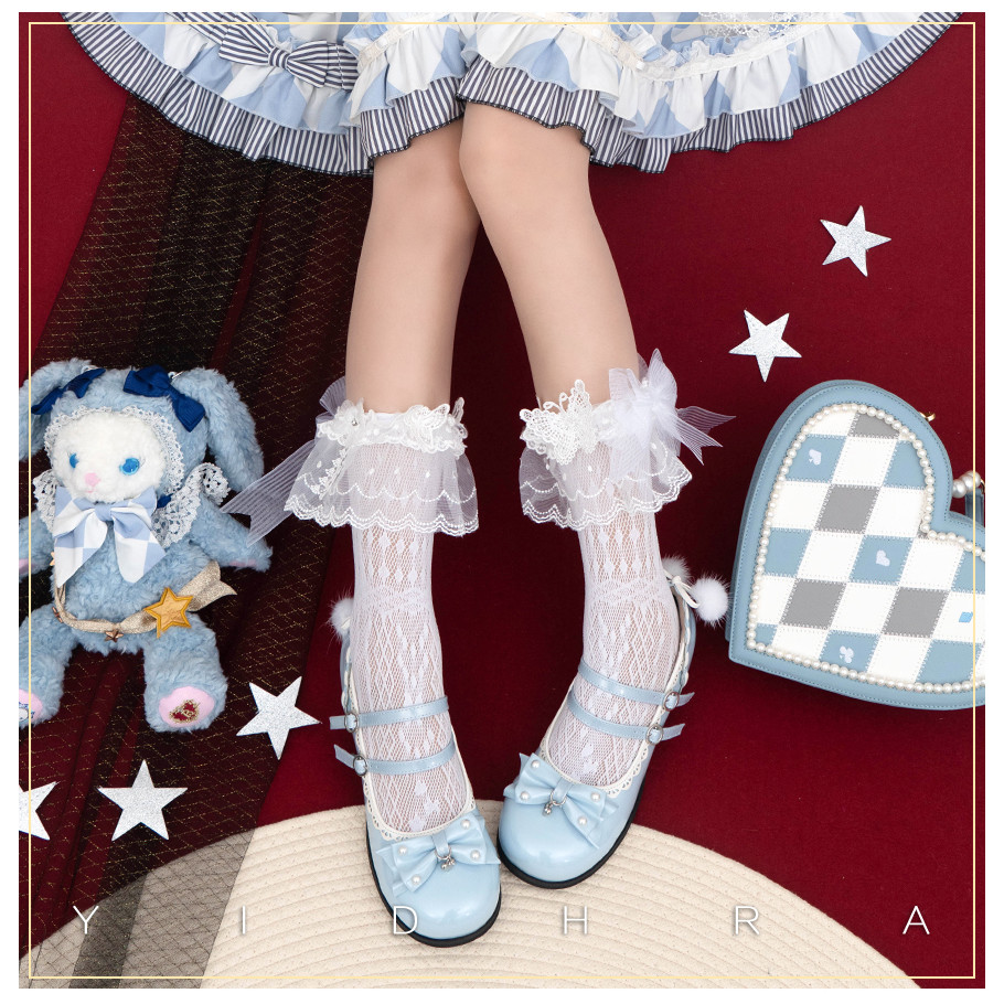 ถุงเท้าระบายอากาศแบบแฟชันจากแบรนด์ Yidhra Dream Witch ออกแบบอย่างหรูหราและสวยงาม