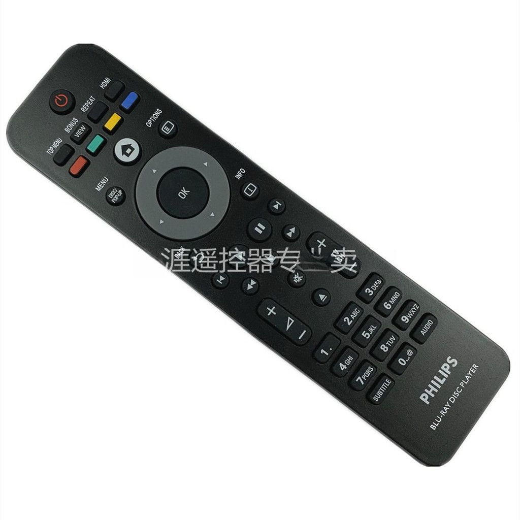 ใช้สําหรับ Philips Blu-ray DVD Play รีโมทคอนโทรล BDP7500 3000 3200 9500/93 BDP Series Universal