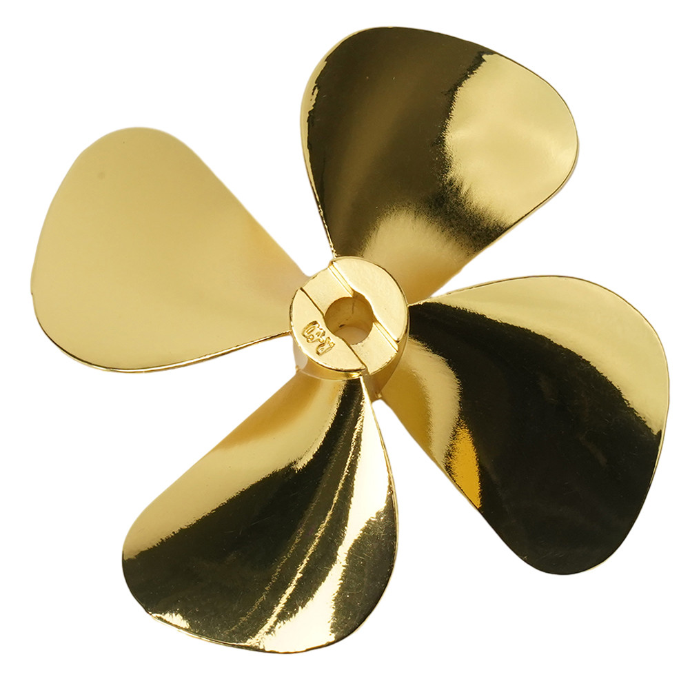 [ULM]1 PC RC เรือรุ่น 55 มม./60 มม.ใบพัดโลหะ 4 ใบมีด 4 มม.เพลาสําหรับ RC Marine ROV - รูปที่ 5