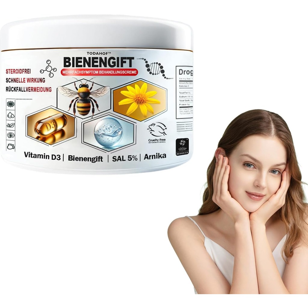 Dodaho Bee Venom Multi-Symptomatic Treatment Cream, Dodaho Bee Venom Cowhide Treatment Cream, Bee Ve