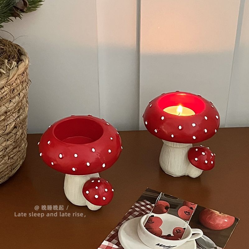 红 红 จําลองเรซิ่นเห็ดขนาดเล็ก zhangli888.my20250928