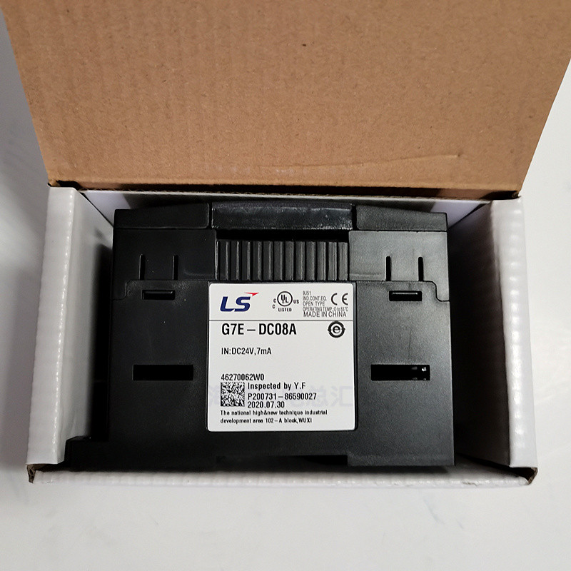 LS การผลิต Power PLC โปรแกรม Controller G7E-DC08A Lexing จําลองโมดูลขยาย Original LG โปรแกรมเมอร์