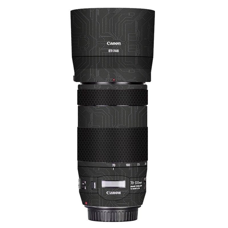 สติ๊กเกอร์ สติ๊กเกอร์หนัง Canon รุ่นที่สอง เหมาะสําหรับเลนส์ 3M Walking Donkey EF70-300 ฟิล์มป้องกัน