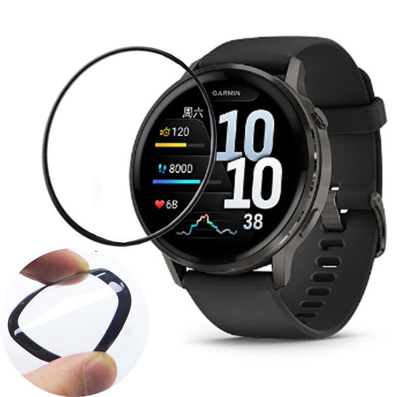 Garmin Venu 4 Series 3D Soft Watch ฟิล์มป้องกันสําหรับ Garmin Venu4 Series ป้องกันหน้าจอ Garmin Venu
