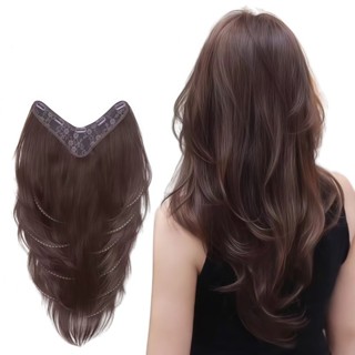 ต่อผมclip-on ขนาด 45 ซม. และ 60 ซม. สไตล์วอลลุ่มและคลื่นฝรั่…