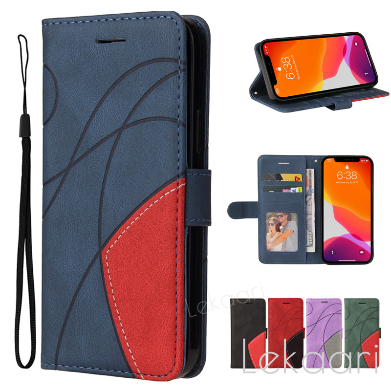 ฝาครอบหนังสําหรับRealme C71 C75 C75X C67 C65 C61 C63 C53 C55 C35 C33 C31 C21 C15 C12 14X GT 6 6T V23