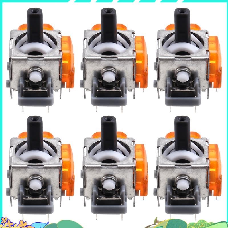 6 ชิ้นสําหรับ TMR จอยสติ๊กแม่เหล็กไฟฟ้าสําหรับเกมแพด TMR จอยสติ๊ก 3D Analog Thumb Stick Controller